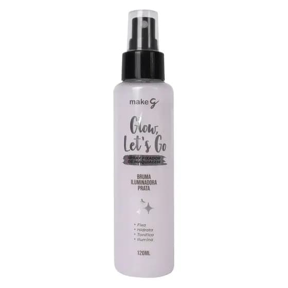 Bruma Iluminadora Glow, Let's Go - Make G Prata