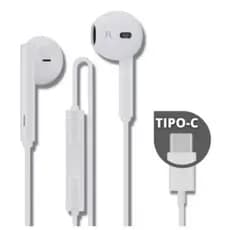Fone Tipo C Branco Original Fone de Ouvido Tipo C A34 A53 A54 S20 Fe S20 Ultra S21 fe S22+ S23 A73 M63 iPhone 15 Pro Max