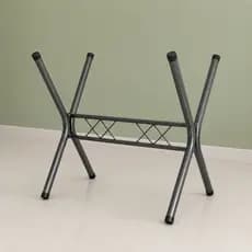 Base Armação Pé De Mesa Para Cozinha Em Aço Reforçado Base 1,20 Para Mármore Granito Sala de Jantar