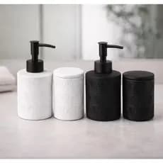 WOLFF - Conjunto 2 Peças para Banheiro de Cerâmica Wave Branco