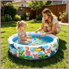 Pequena Piscina Inflável Portátil À Prova De Vazamento Banheira Infantil Verão Explodir Piscinas Para Meninos Meninas Ja