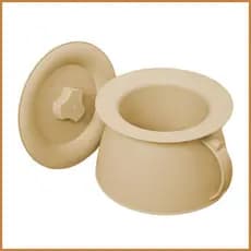 Pote De Câmara Com Alça , Cuspideira De 1.5L Mictórios De Cabeceira Domésticos Para Homens , Mulheres , Idosos , Pacient