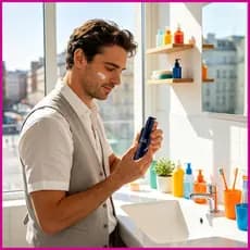 Loção Facial Para Homens 50ml Nutritiva Hidratante Leve Noturno Uso Diário Antes landes2br