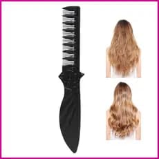 Pente De Bolso Compacto Escova De Estilo De Cabelo Dobrável Para Viagens De Negócios Ao Ar Livre Ginásio Todos Os Dias l