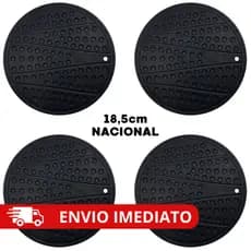 Kit com 2/4/5 Protetor de Silicone para Fogão de Indução Nacional Tapete Almofada para Fogão Indução