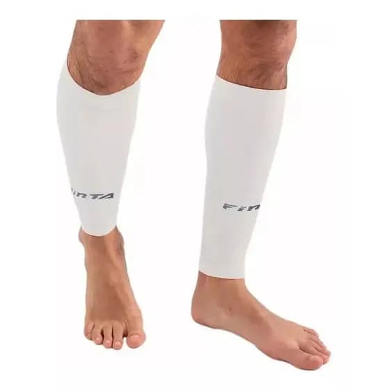 Meiao Cortado Canelito De Compressão Finta Branco - Oficial