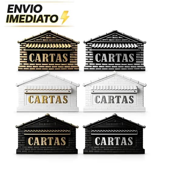Caixa de Correio Tijolinho para Grade e Muro em Pvc Reforçado Moderna
