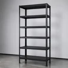 Estante Prateleira Industrial Armario em Aço 6 Bandejas 198x90 Suporta até 180kg