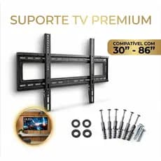 Suporte Para TV Fixo Parede e Painel 30 a 86 Polegadas Universal Ultra Reforçado