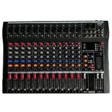 VEDO Misturador Mini Mixer De Áudio Portátil 12/8/7 Canais Mixer de placa de som