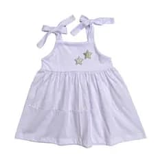 Vestidinho infantil Ano Novo para neném de 3 meses a meninas de 5 anos modelo princesa