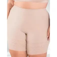 Combo Shorts Segunda Pele Bege Plus Size – Conforto Diário, Não Marca a Roupa CONFORT