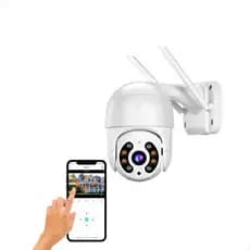 Câmera IP Wi-Fi 360° Visão Noturna Colorida Zoom 4x e Rastreamento Automático SC-B28 1, 2 ou 4 Peças
