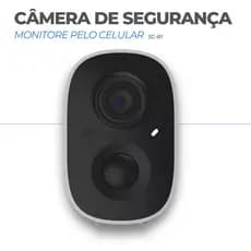 Camera De Segurança Ip Fhd Visão Noturna Sem Fio Com Bateria