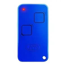 Controle Portão 2 Canais Rossi Ntx 433mhz Azul Rolling Code Clip de Fixação Dz Nano Atto Dz3 Dz4 Bv Nano