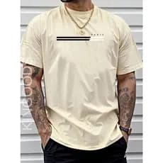 Camiseta Masculina Paris PB listra camisa 100%  algodão Premium Alta Qualidade - Entrega Rapida Casual