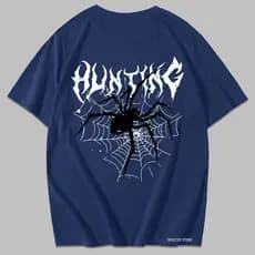 Camisa Camiseta Aranha Hunter Style Algodão Unissex Premium Star Exclusivo Streetwear Qualidade Premium Casual