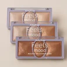 Paleta de Iluminador Feels Mood By Ruby Rose HB7530