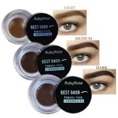 Pomada Best Brow Ruby Rose Para Sobrancelhas com Alta Pigmentação 3,3g