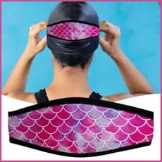 Mergulho Rosto Capa Cinta Neoprene Antiderrapante Elástico Macio Protetor De Cabelo Envoltório Para Esportes Aquáticos A