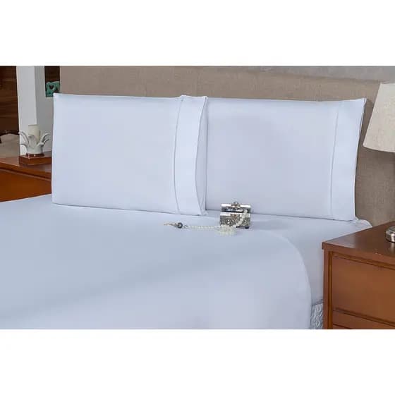 Jogo de Cama 400 Fios Percal Flex Toque Super Macio Jogo de Lençol COMPLETO