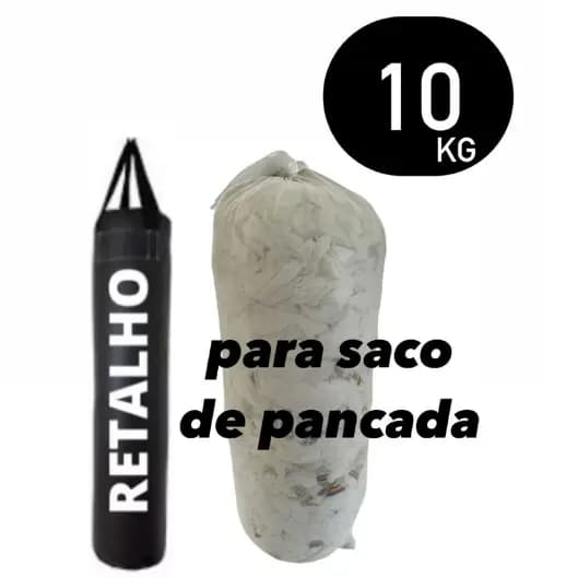 10kg Retalhos De Tecidos Para Enchimento Saco De Pancada