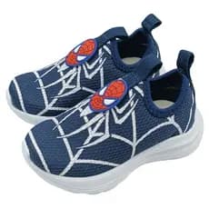 Tênis Infantil Slip On Masculino Estampa De Teia Enfeite Spider Boy Divertido Confortável Casual
