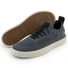 Tênis Slip On Knit Leve para o Dia a Dia Casual Confortável Palmilhas P.U GEL Estiloso para ir no Shopping Igreja