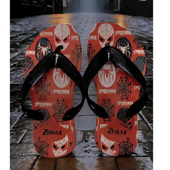 Chinelo Miranha e Frozen Infantil com Antiderrapante Confortável Resistente Estiloso Envio RÁPIDO