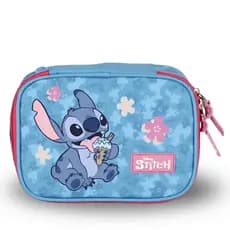Estojo Box Grande Stitch Juvenil Escolar Holografico Varios Modelos Infantil Volta as aulas