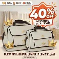 Kit 2 Bolsas Maternidade Impermeável Bolsa + Frasqueira Passeio Viagem Bebê Matelasse Luxo Promoção