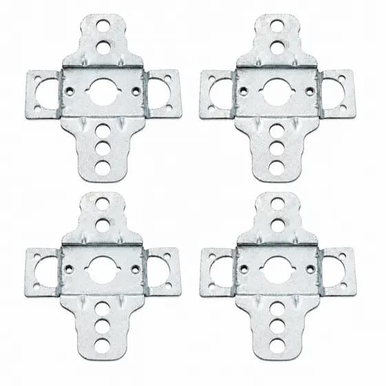 KIT SUPORTE VENTURI ELETRODO PIACERE VETRO 4 UNIDADES - MUELLER FRATELLO / DECORATO