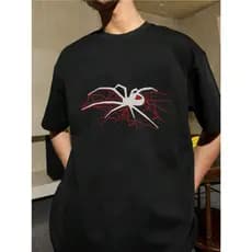 Camiseta Oversized Spider Aranha Streetwear Masculina