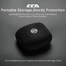 CCA 4.7 Polegada Saco De Armazenamento Fone De Ouvido À Prova Dwaterproof Água Multifuncional Cabo Dados U Disco Caixa A