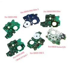 Placa De Circuito Alimentação Painel Controlador Programa Chip LB RB Porta USB Jogo Para xbox One s Elite 1 2 Série X