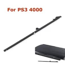 1pc Nova Tampa Preta Da Carcaça Painel Frontal Placa Para A Faixa De Botão De Interruptor De Energia PS3 SLIM 4000