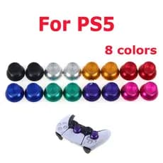 1pairsω2pcs joystick Analógico De Alumínio Metálico Tampa De Aderência Do Polegar Para O Controlador PS5 PS5