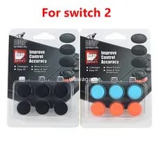1 Conjunto Para switch2 Skull & Co . JoyCon Thumb Grip Set 6 Em 1 Joystick Thumbstick Cover Switch 2