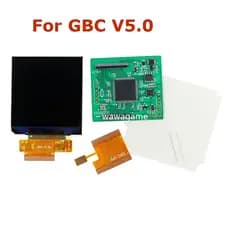 Para GBC v5.0 Tela LCD De Alto Brilho 2.45 Polegadas Destaque backlight display IPS gameboy Cor