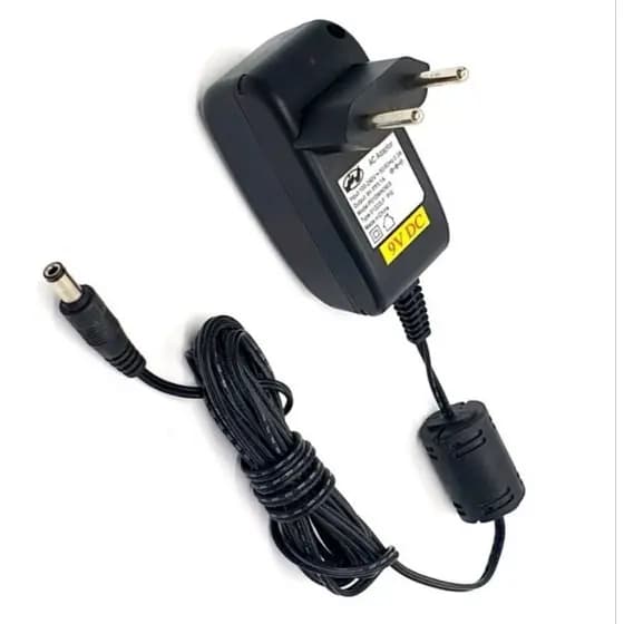 Fonte DC 9V 3A Para Relogio De Ponto Henry Prisma Bivolt