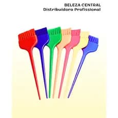 Kit de 7 Pincéis para Tintura e Coloração de Cabelos - 7 Cores