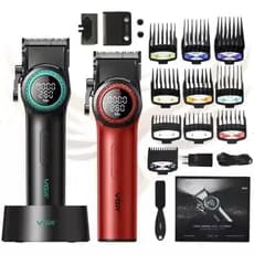 Máquina De Cortar Cabelo Vgr V-001 Profissional Sem Fio Fade