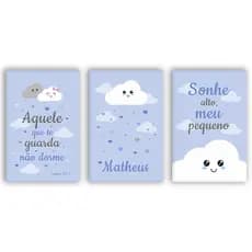Quadros Decorativos Infantil Mdf Quarto Com Nome Personalizado