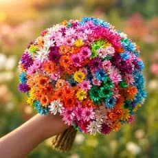 300 Florzinhas Mosquitinhos Sempre Vivas Luxo Artesanal Arranjos Casamento Festa EventosPremium