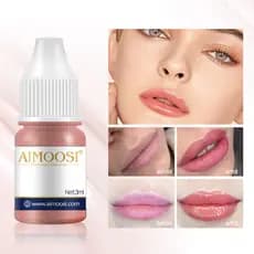 [AIMOOSI] Pigmento Labial 2025 NÃO-DESBOTA｜Hipoalergênico ANVISA｜Cor Orgânica 24M｜Estoque CN