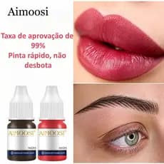 pigmento líquido amostra De Pigmentos 3ml Pigmento De Cor Orgânico Para microbladiing Tatuagem Maquiagem Permanente