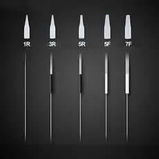 Agulha Permanente Tradicional Da Composição Das Agulhas Tatuagem Para Fontes Do Microblading Máquina De PMU