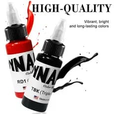 Pigmento de tatuagem 30ML Extrato de planta Hipoalergênico Iniciante Mão antiga Pigmento de tatuagem Universal Renderiza