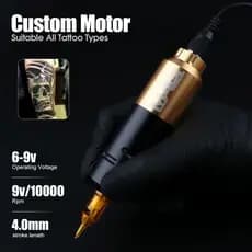 Máquina De Tatuagem Com Caneta RCA 10.000 rpm 4.0 Mm Profissional Sem Fio