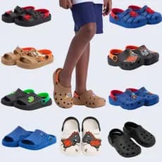 Babuche/sandália Infantil Masculino Apliques Divertidos